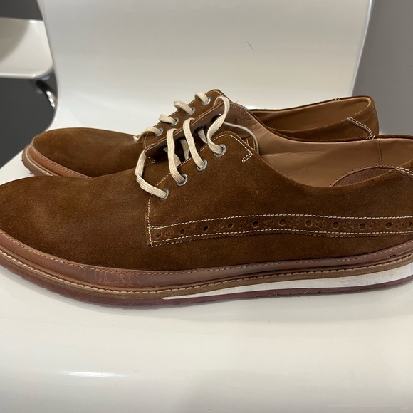 Congnac color suede shoes - Picture 1 of 4